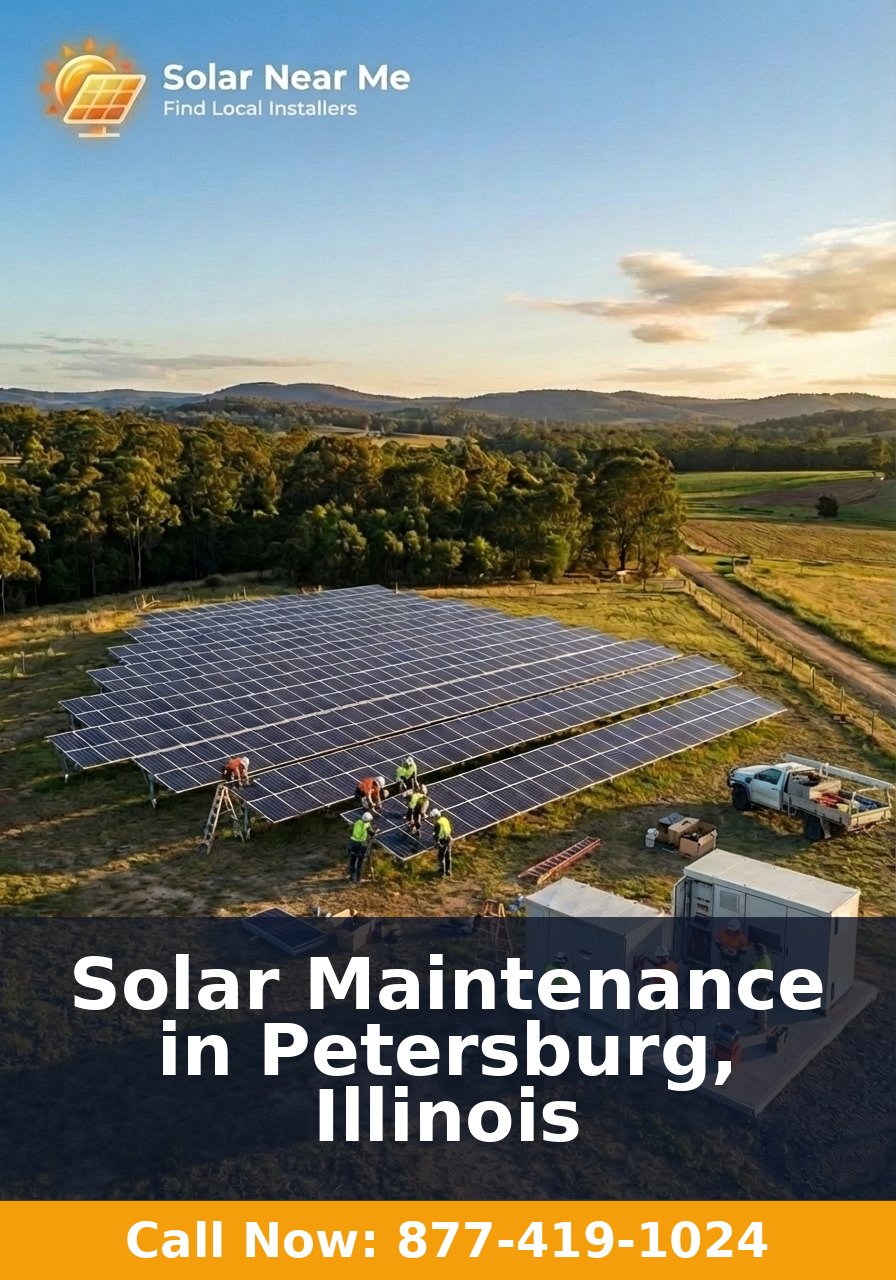 Solar Maintenance in Petersburg, Illinois