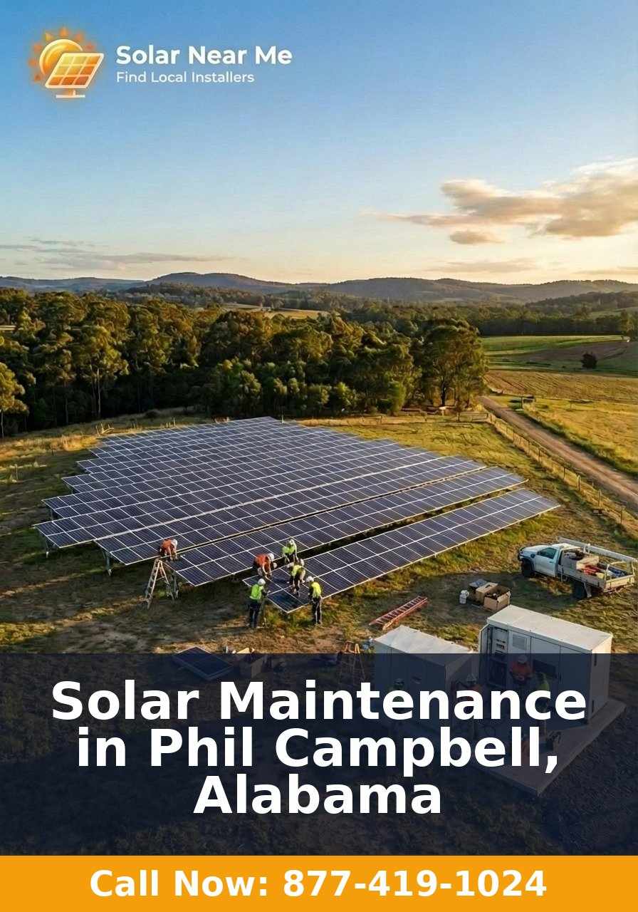 Solar Maintenance in Phil Campbell, Alabama