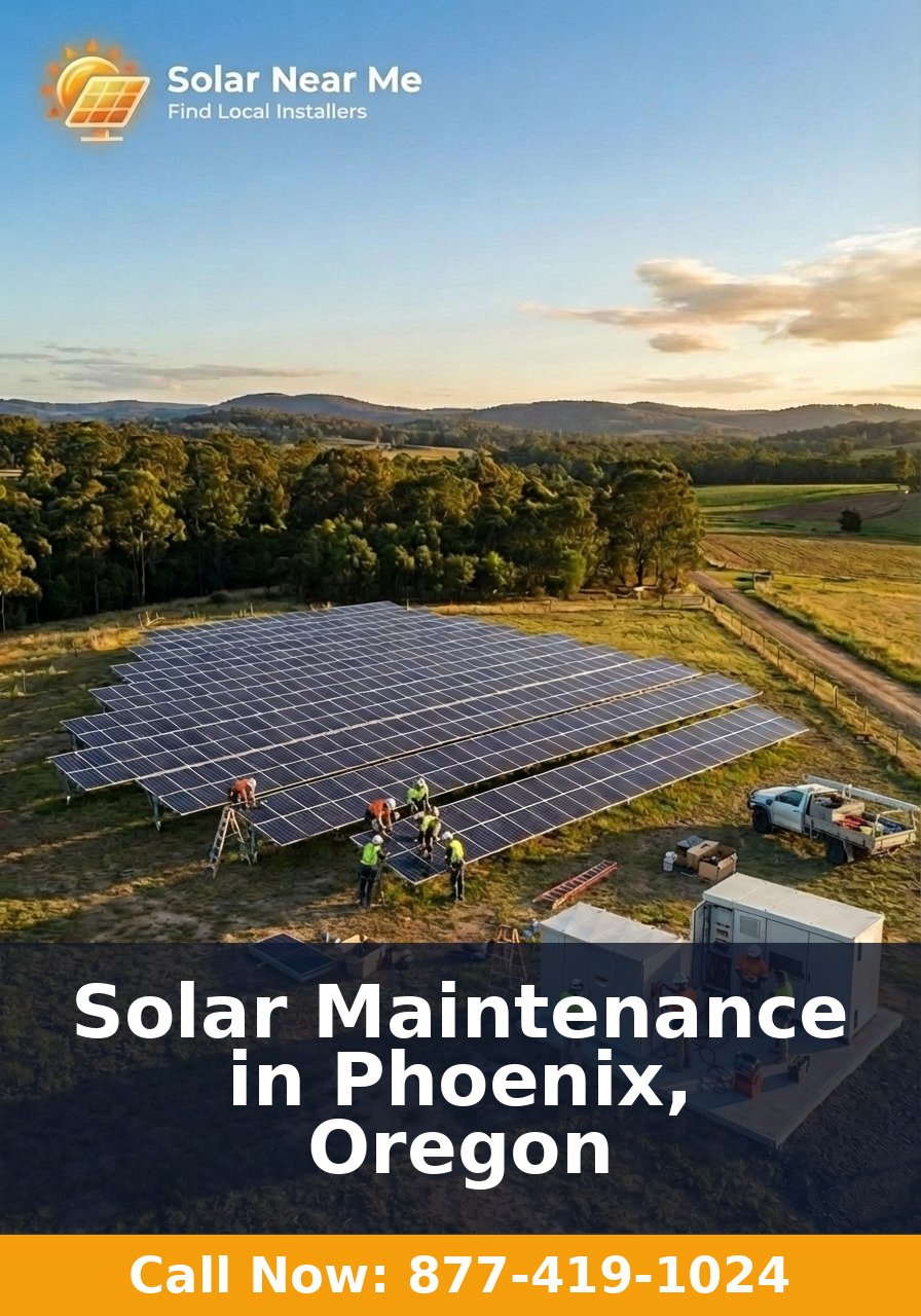 Solar Maintenance in Phoenix, Oregon
