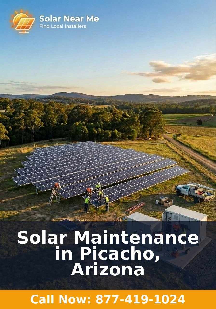 Solar Maintenance in Picacho, Arizona