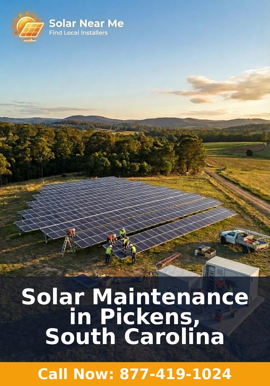 Solar Maintenance in Pickens, South Carolina