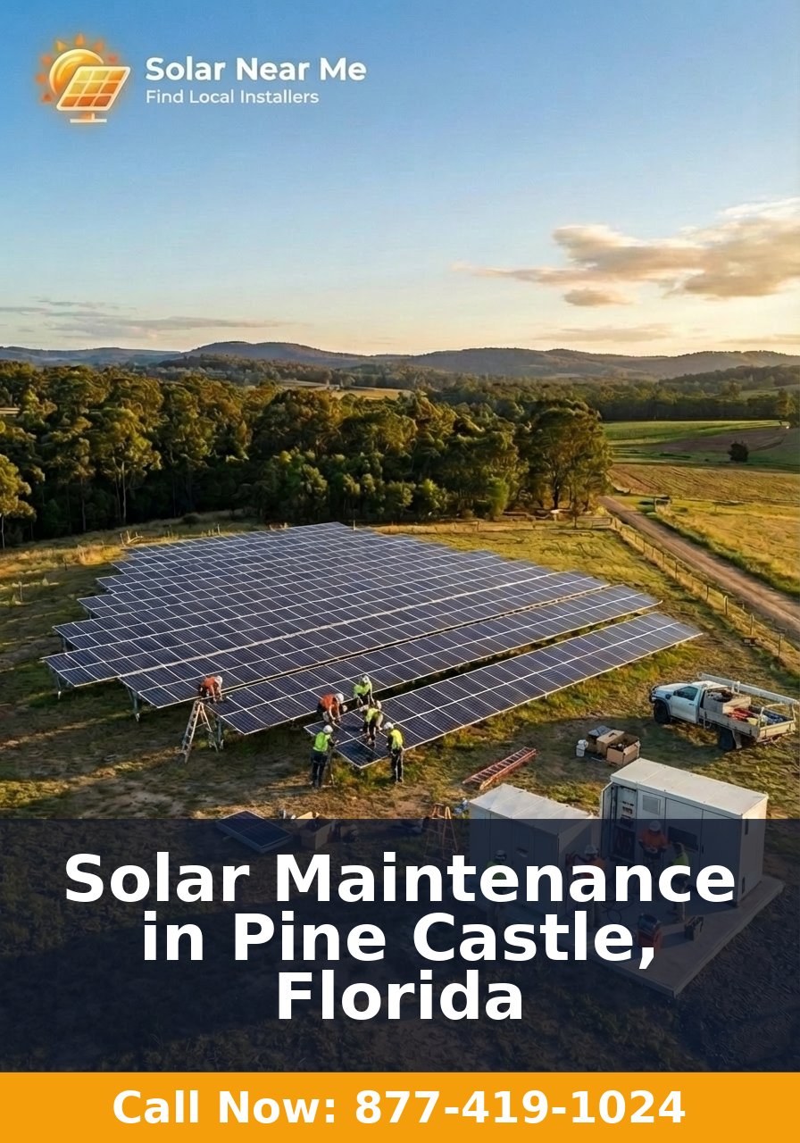 Solar Maintenance in Pine Castle, Florida