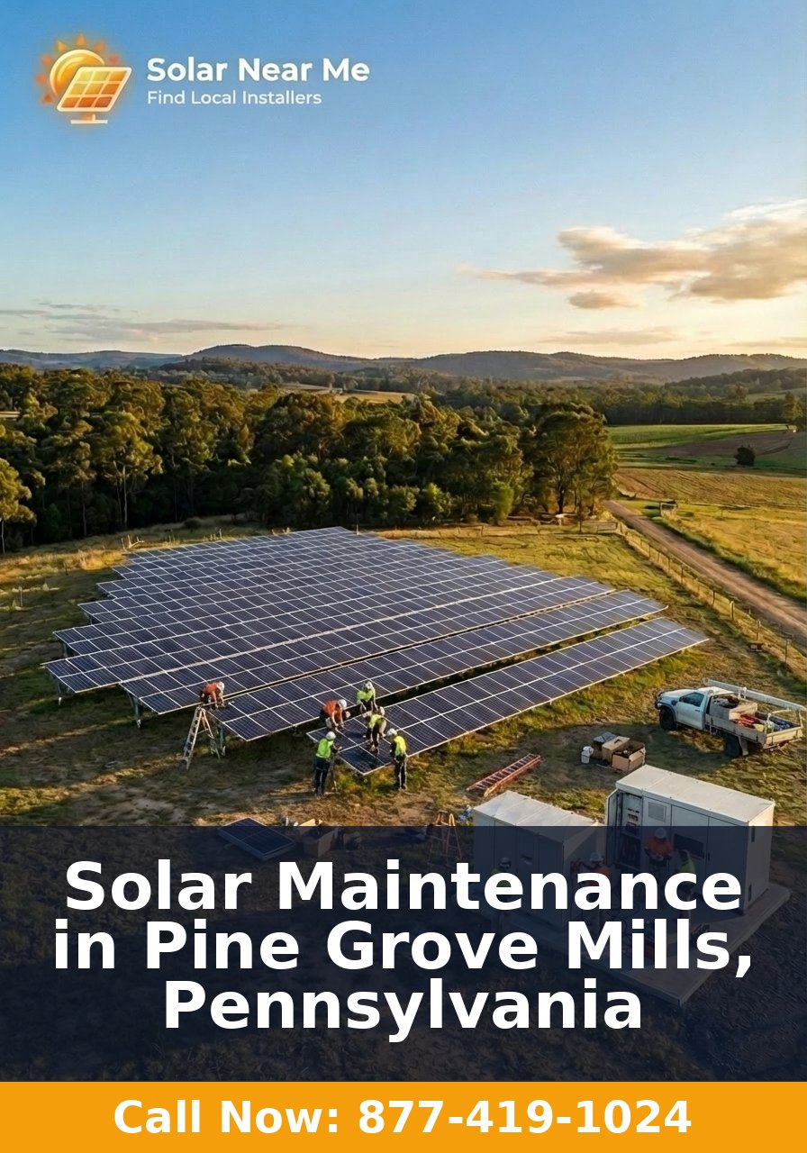 Solar Maintenance in Pine Grove Mills, Pennsylvania