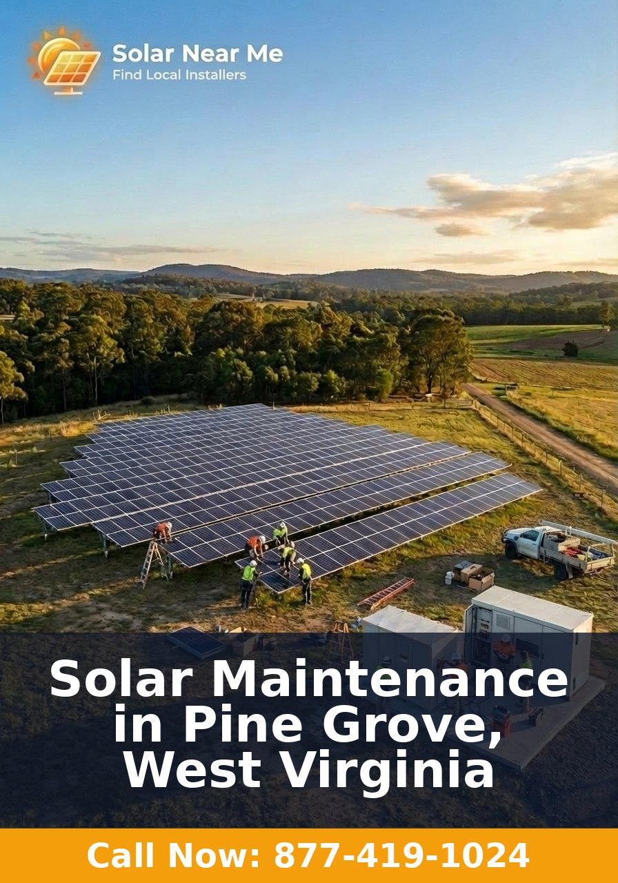 Solar Maintenance in Pine Grove, West Virginia