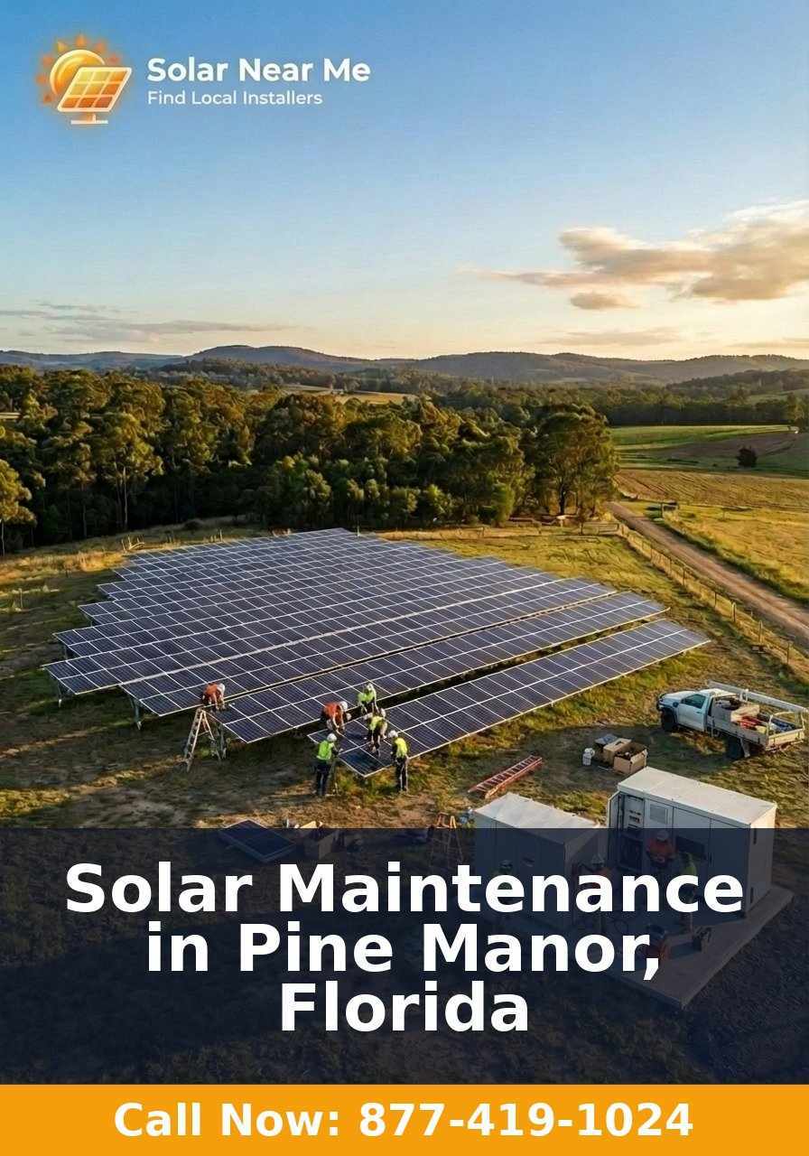 Solar Maintenance in Pine Manor, Florida