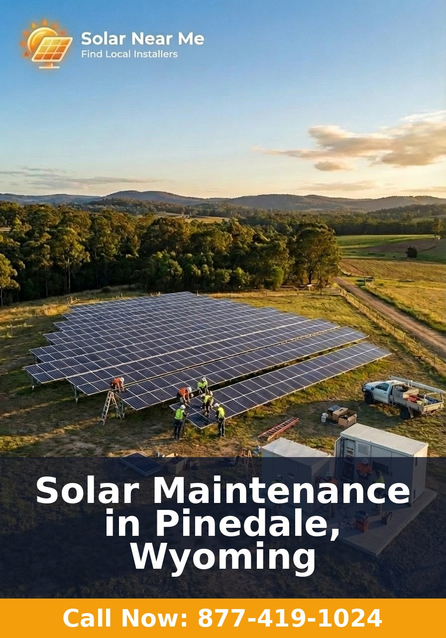 Solar Maintenance in Pinedale, Wyoming