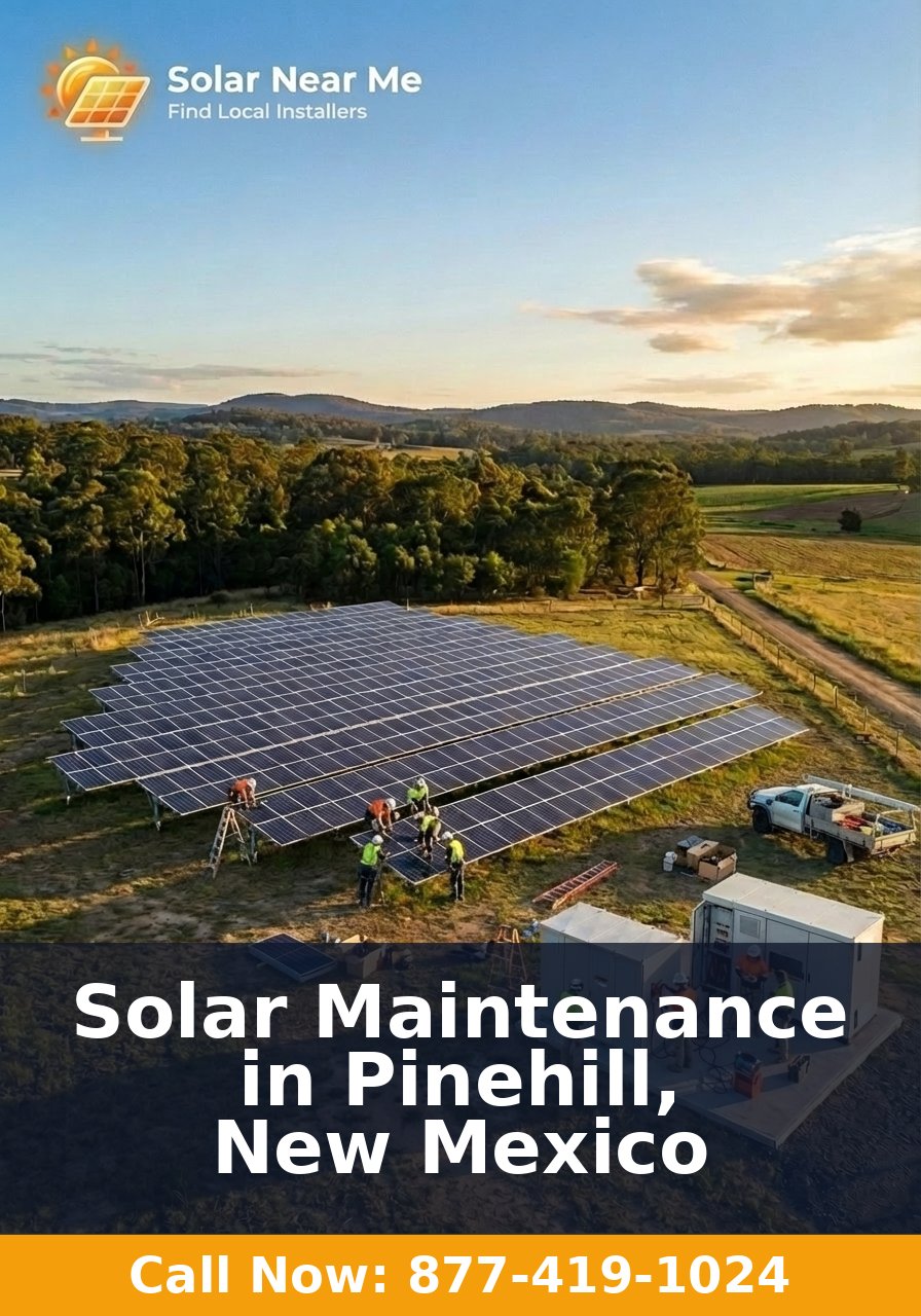 Solar Maintenance in Pinehill, New Mexico