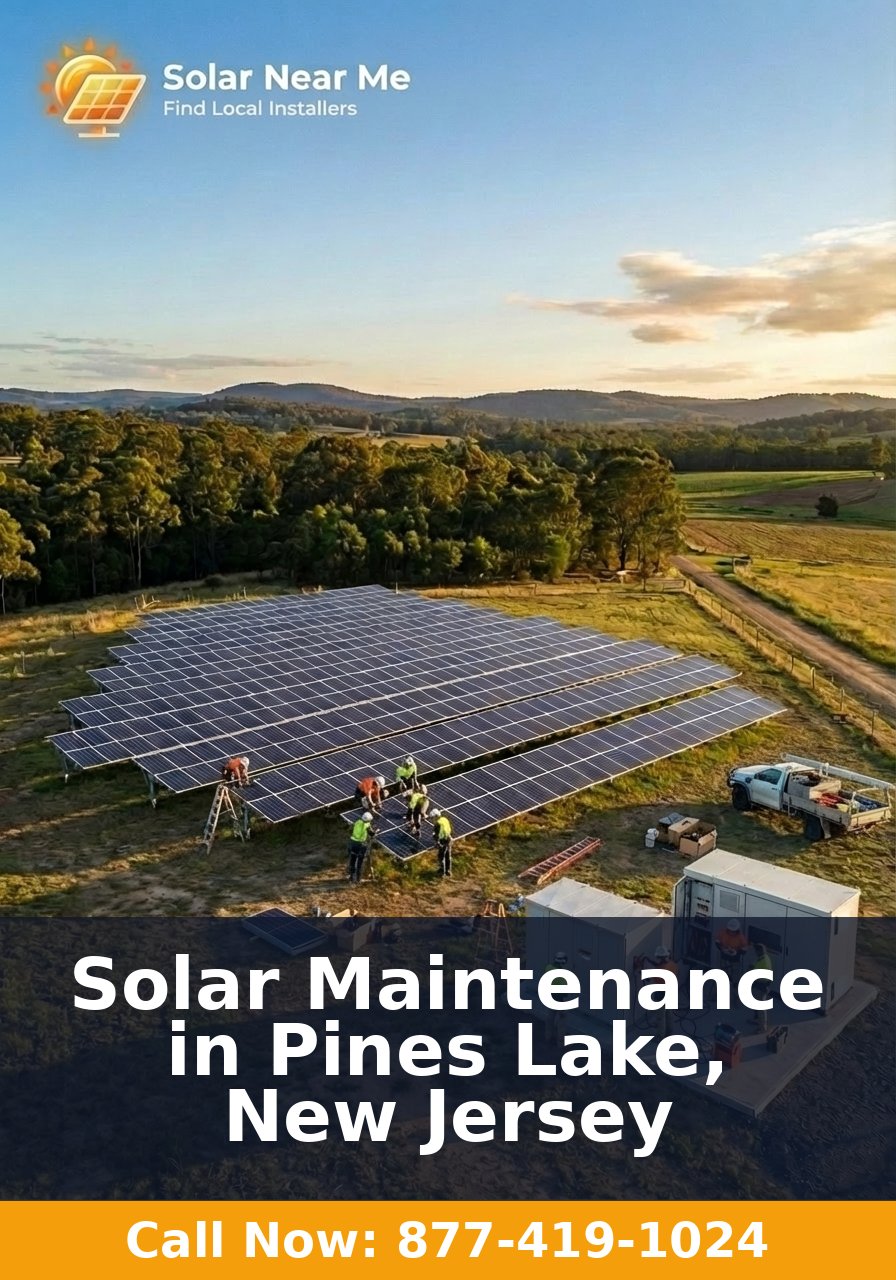 Solar Maintenance in Pines Lake, New Jersey