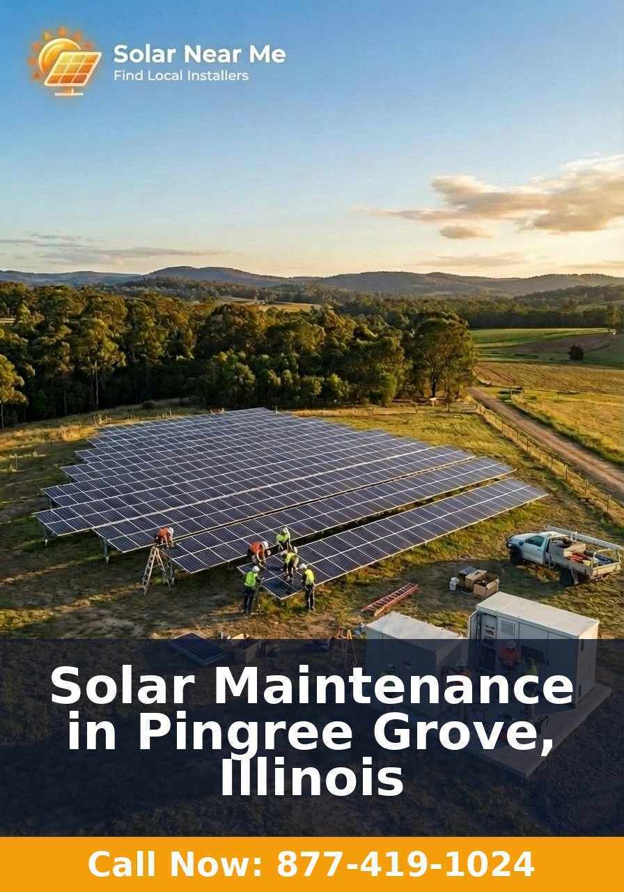 Solar Maintenance in Pingree Grove, Illinois