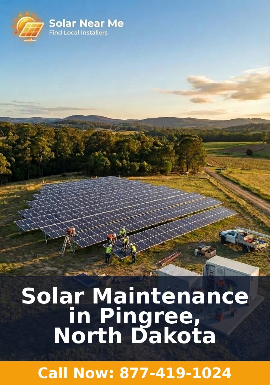 Solar Maintenance in Pingree, North Dakota