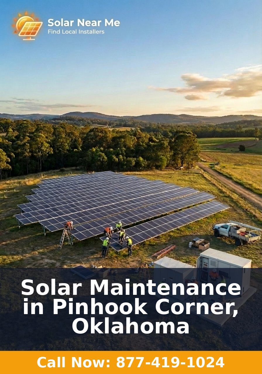 Solar Maintenance in Pinhook Corner, Oklahoma