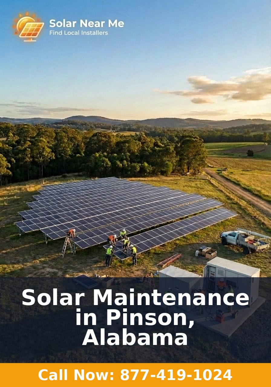 Solar Maintenance in Pinson, Alabama