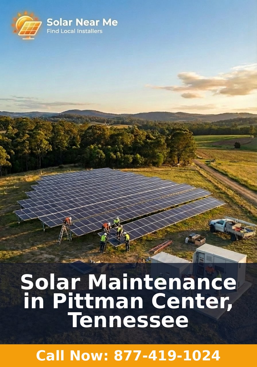 Solar Maintenance in Pittman Center, Tennessee