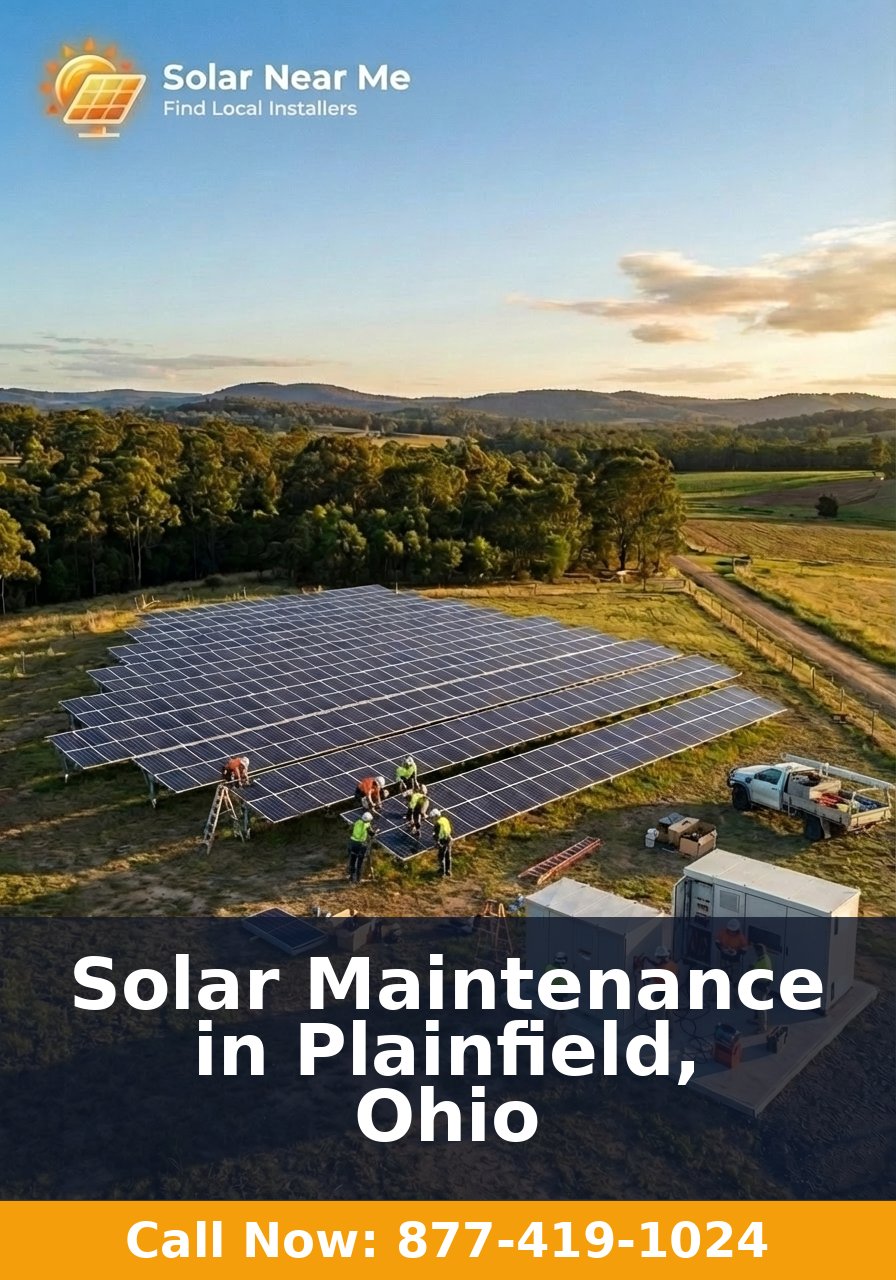 Solar Maintenance in Plainfield, Ohio