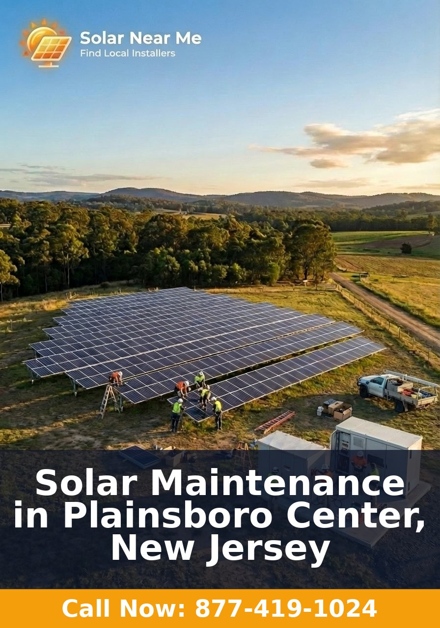 Solar Maintenance in Plainsboro Center, New Jersey
