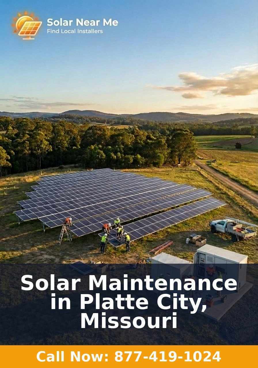Solar Maintenance in Platte City, Missouri