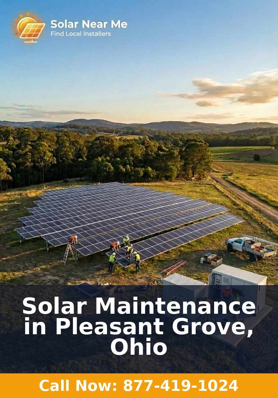 Solar Maintenance in Pleasant Grove, Ohio