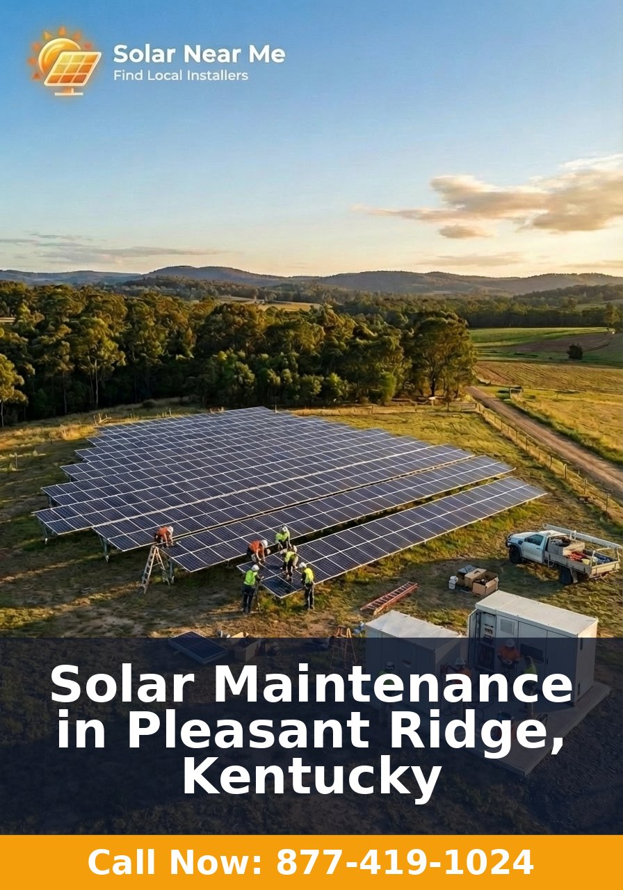Solar Maintenance in Pleasant Ridge, Kentucky