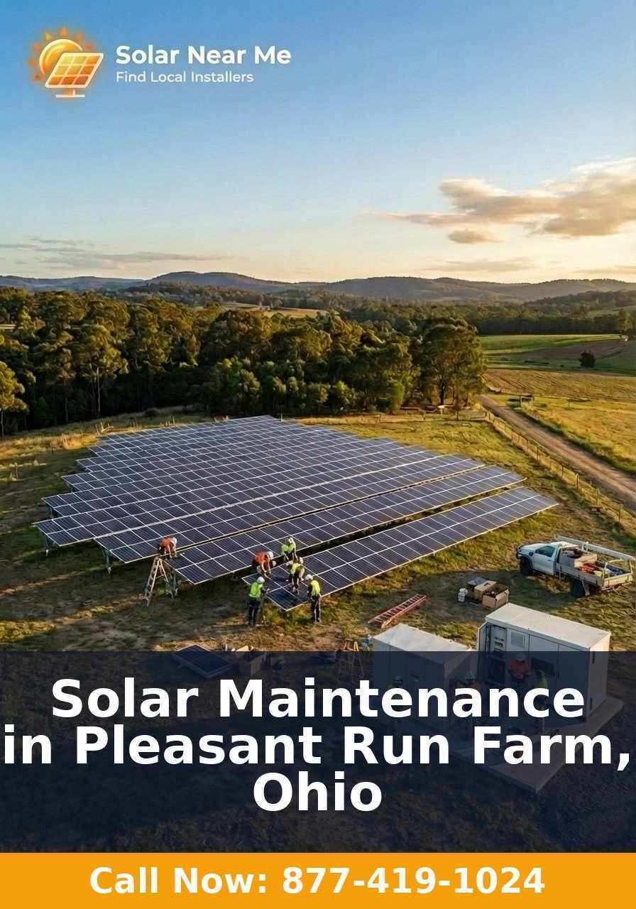 Solar Maintenance in Pleasant Run Farm, Ohio