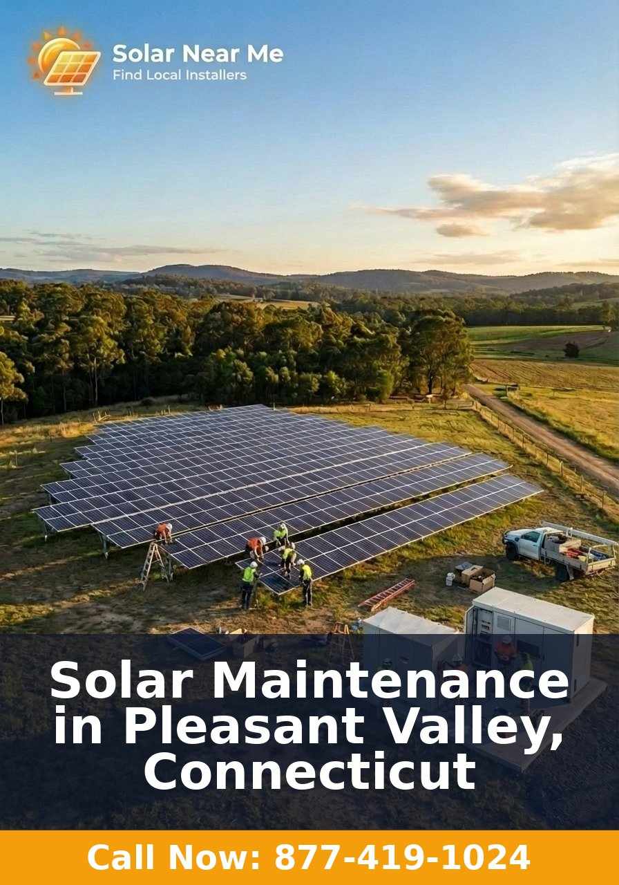 Solar Maintenance in Pleasant Valley, Connecticut