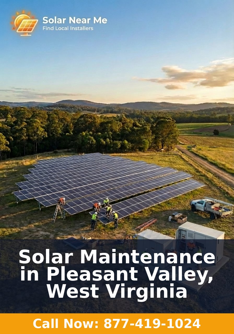 Solar Maintenance in Pleasant Valley, West Virginia