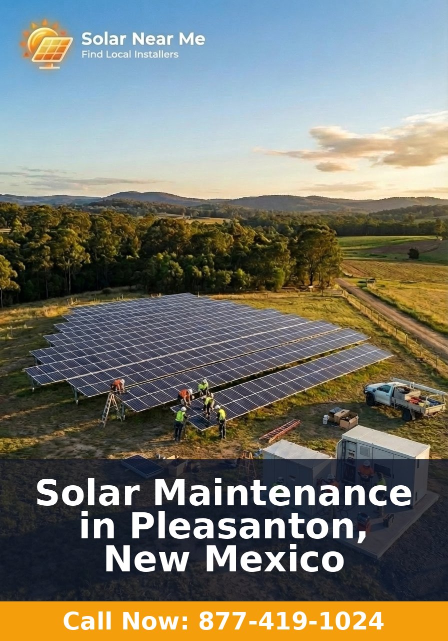 Solar Maintenance in Pleasanton, New Mexico