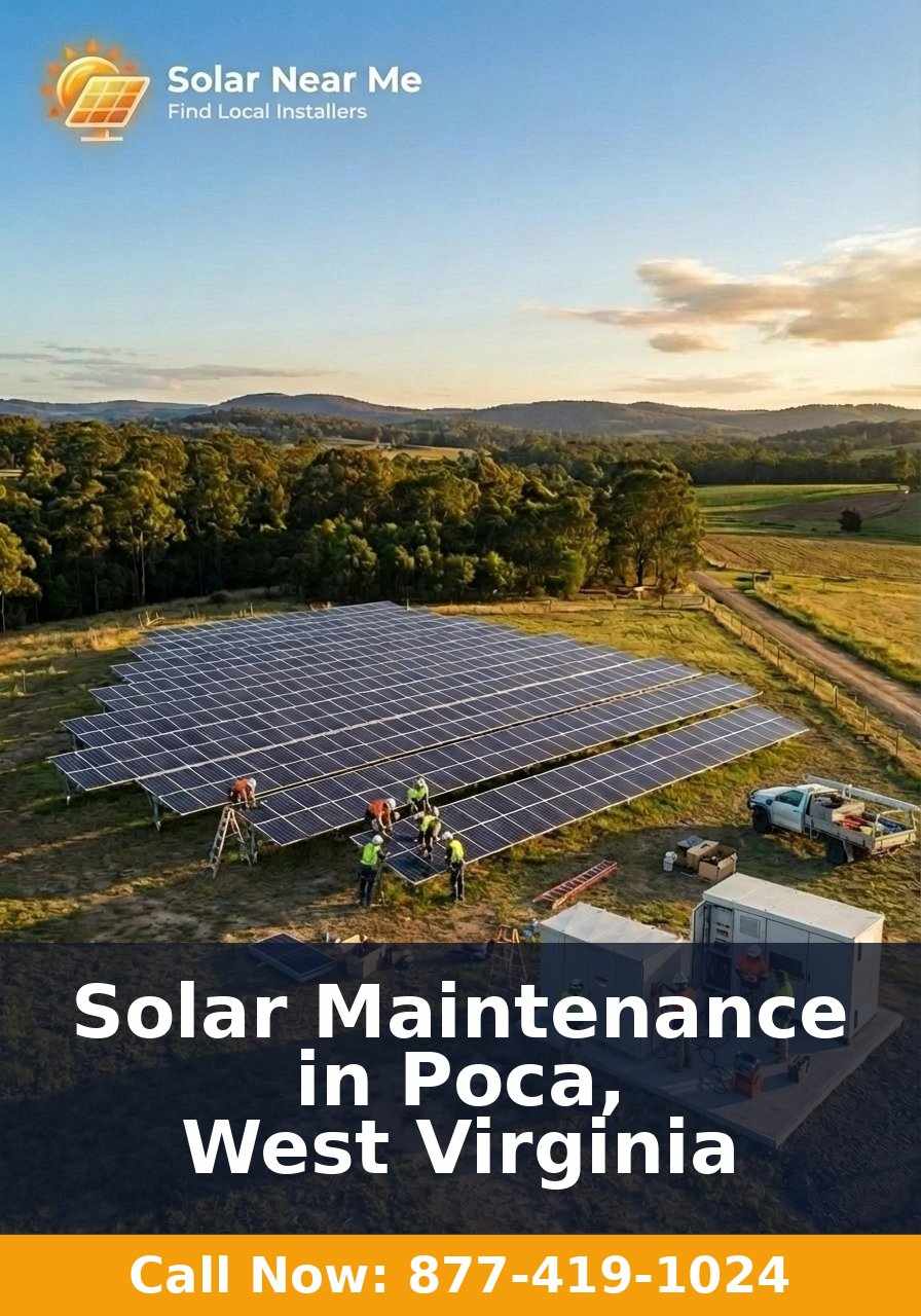Solar Maintenance in Poca, West Virginia
