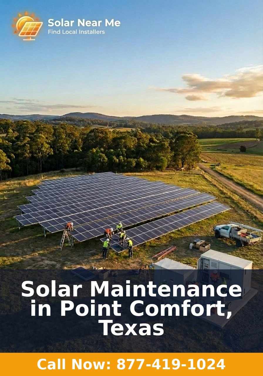 Solar Maintenance in Point Comfort, Texas