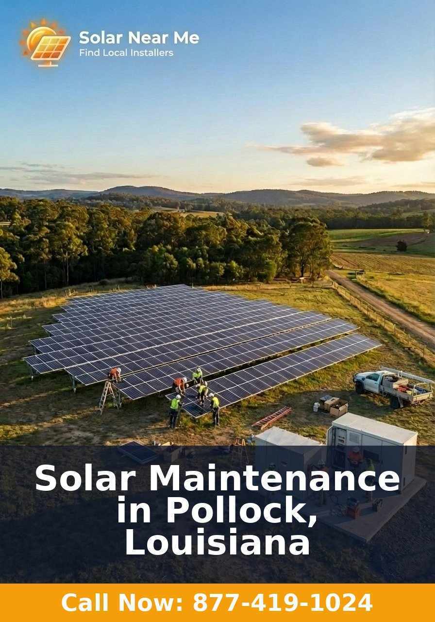 Solar Maintenance in Pollock, Louisiana