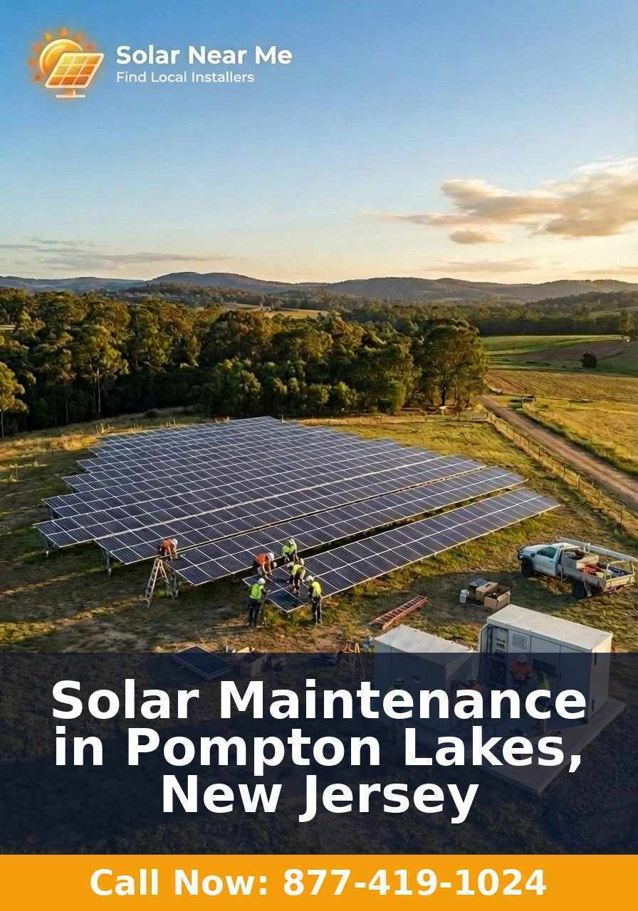 Solar Maintenance in Pompton Lakes, New Jersey