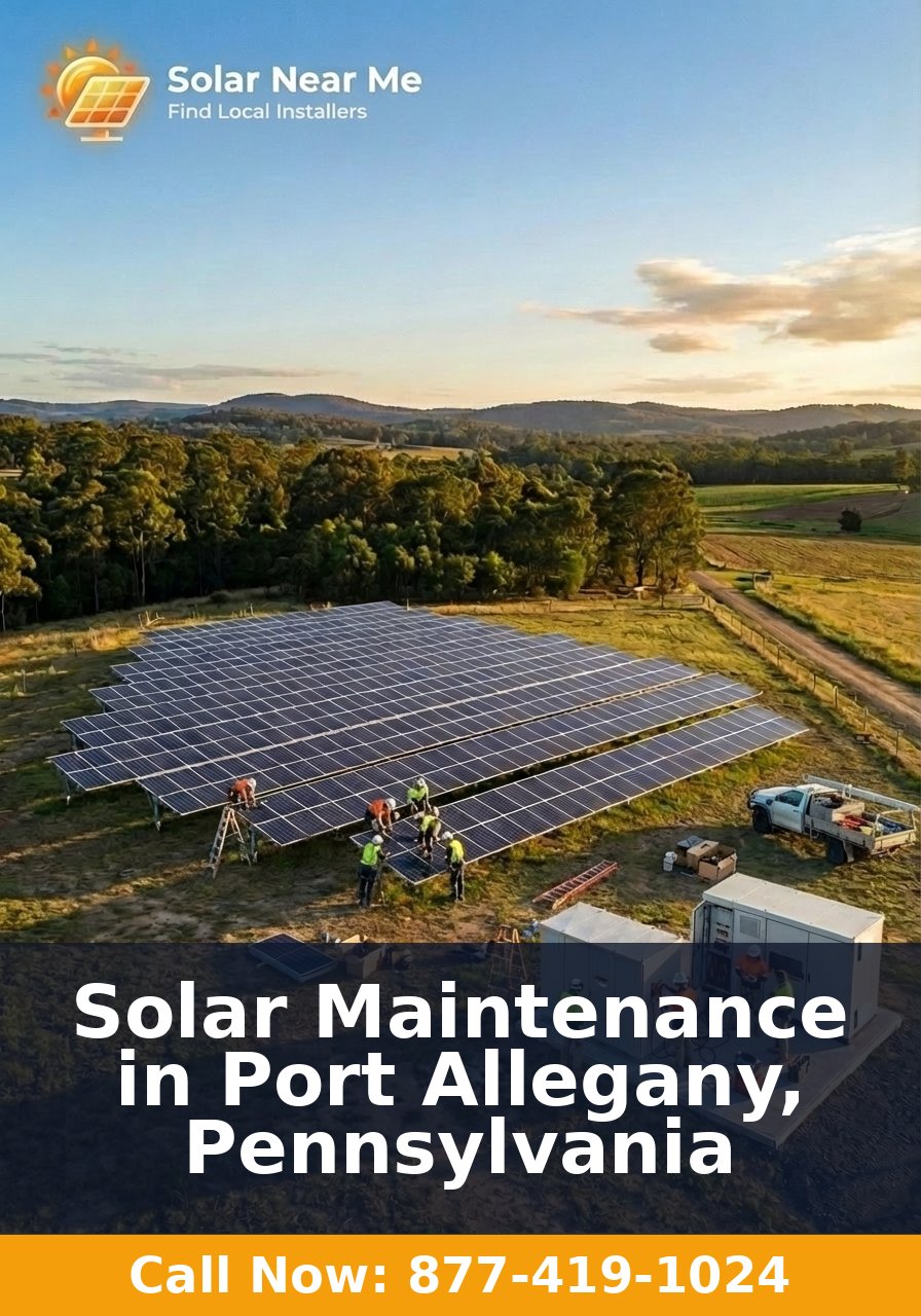 Solar Maintenance in Port Allegany, Pennsylvania