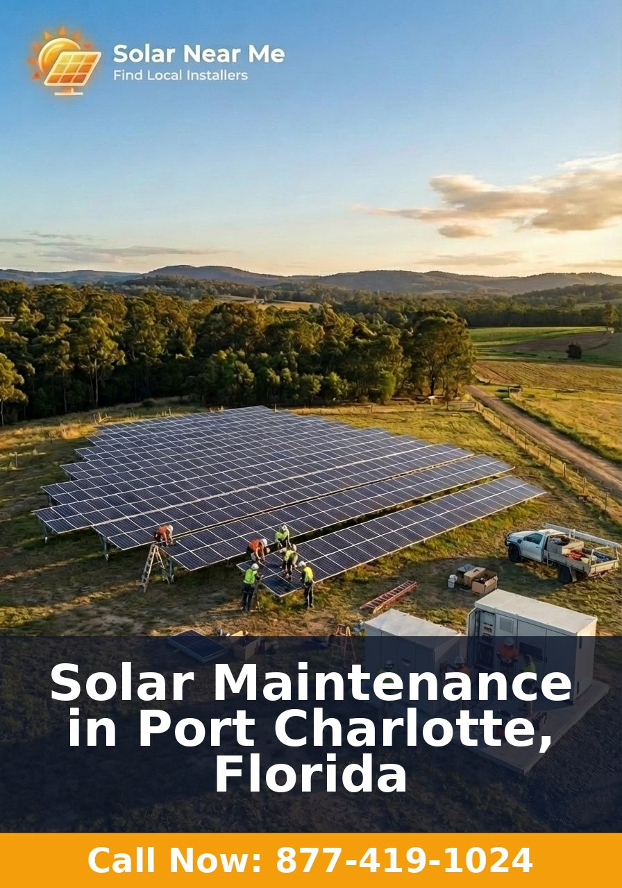 Solar Maintenance in Port Charlotte, Florida