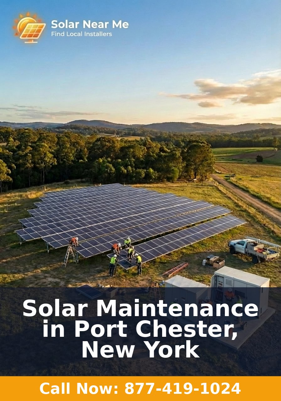 Solar Maintenance in Port Chester, New York