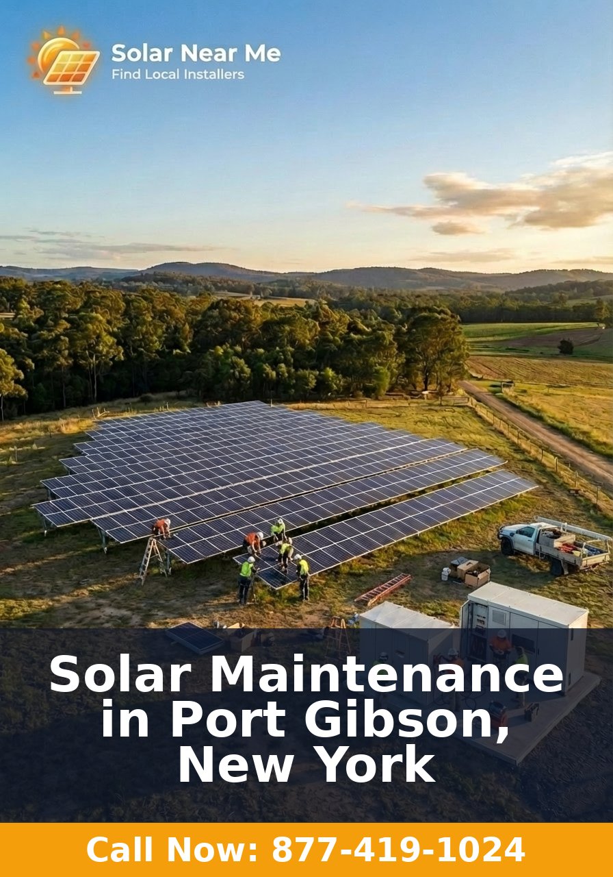 Solar Maintenance in Port Gibson, New York