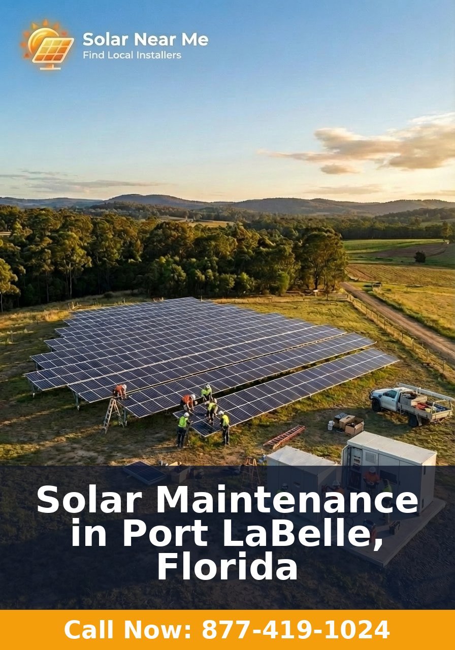 Solar Maintenance in Port LaBelle, Florida