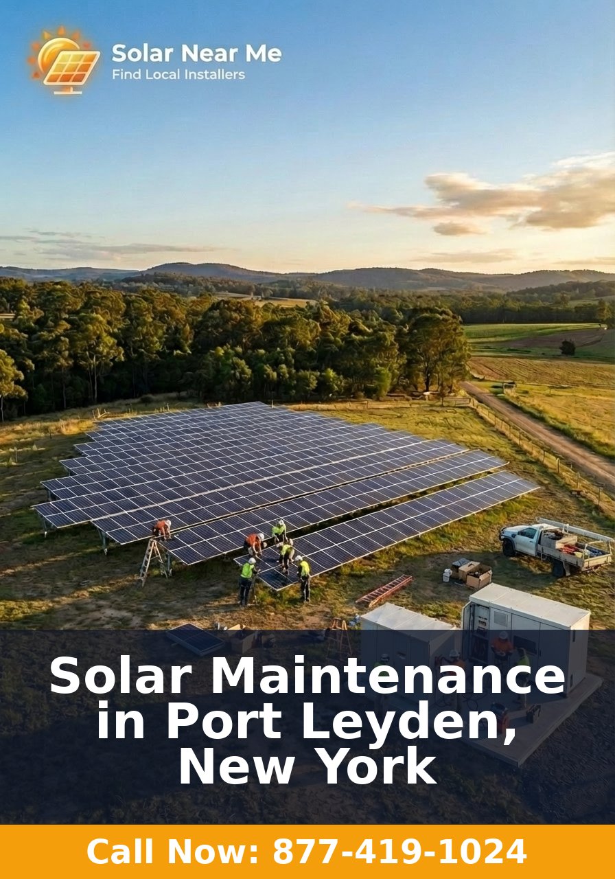 Solar Maintenance in Port Leyden, New York
