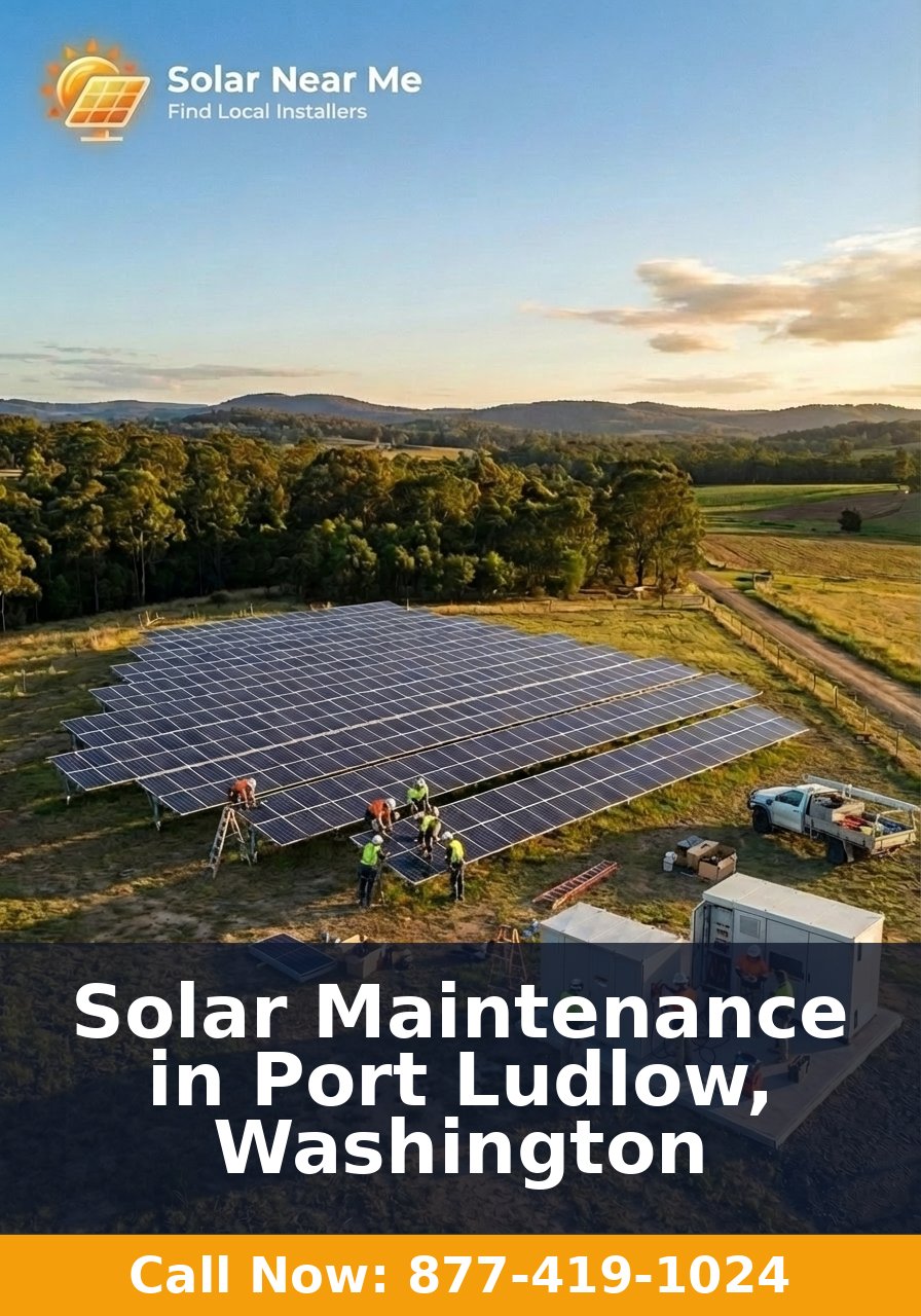 Solar Maintenance in Port Ludlow, Washington