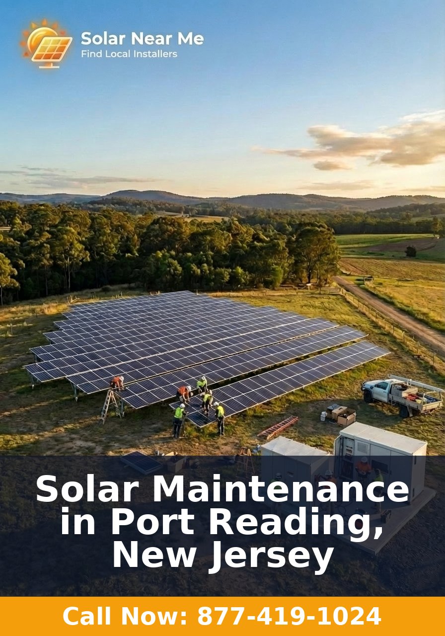 Solar Maintenance in Port Reading, New Jersey