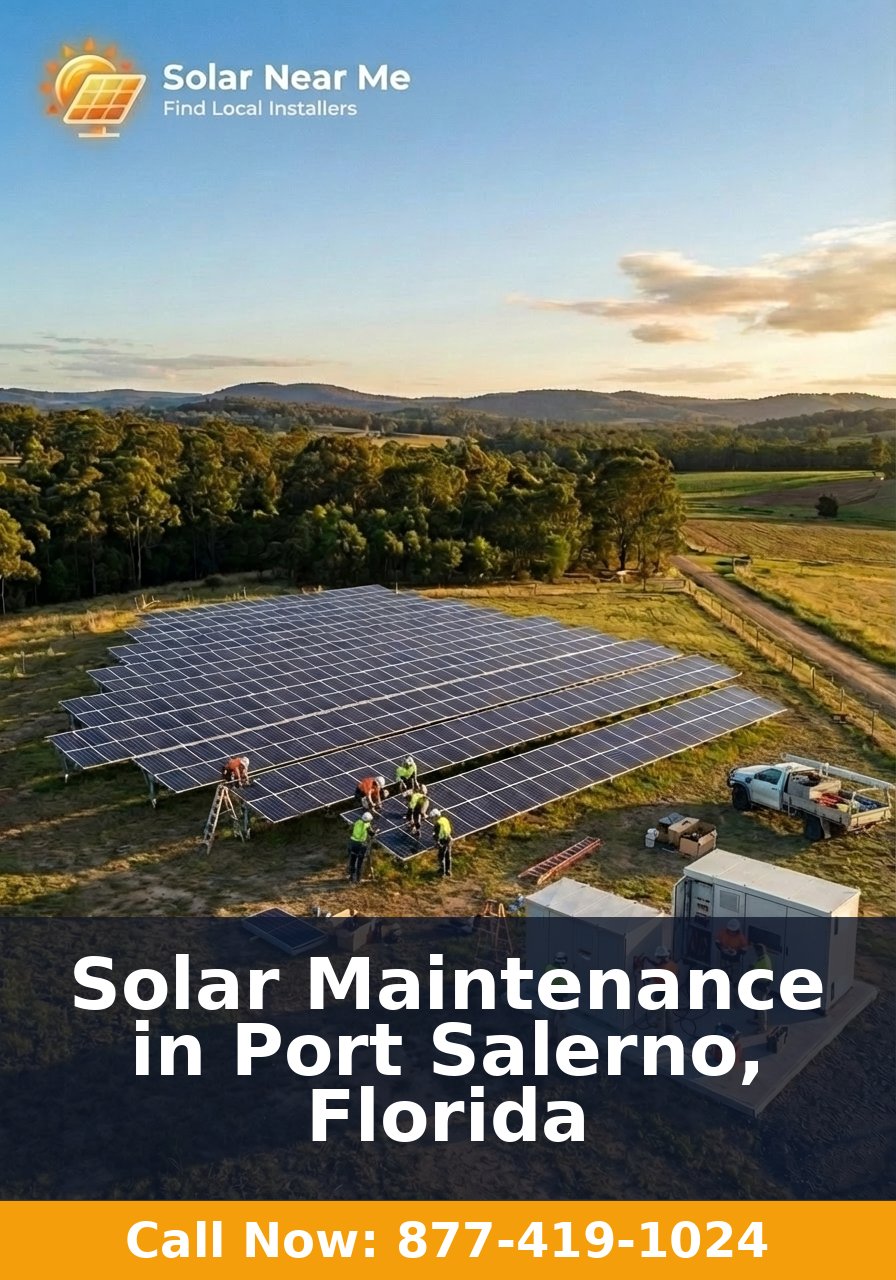 Solar Maintenance in Port Salerno, Florida