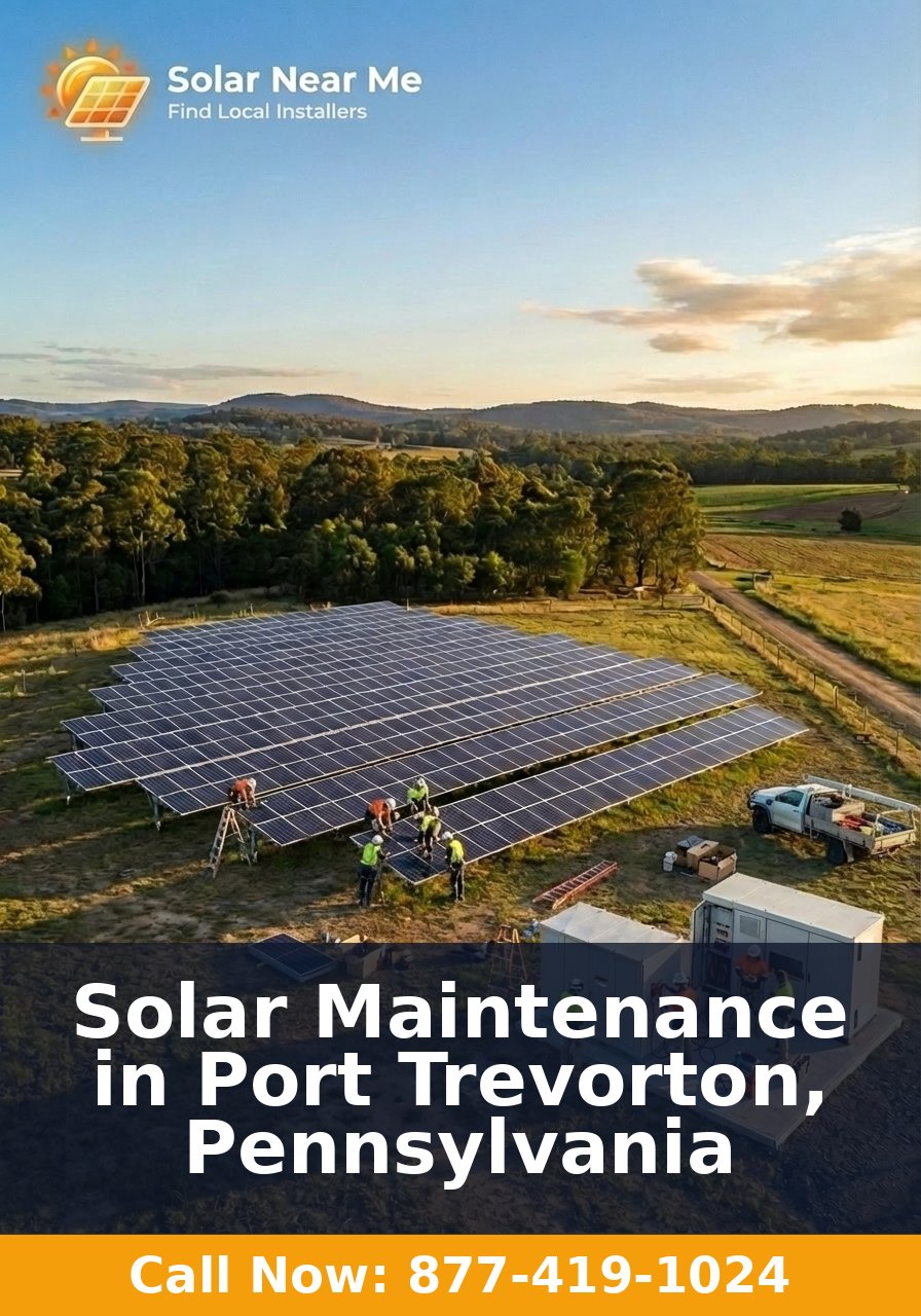 Solar Maintenance in Port Trevorton, Pennsylvania