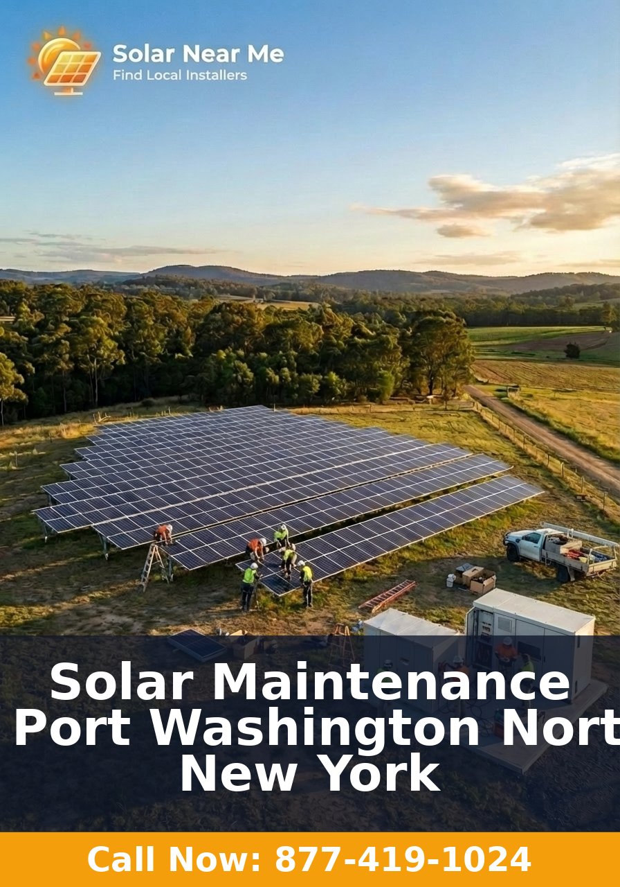 Solar Maintenance in Port Washington North, New York
