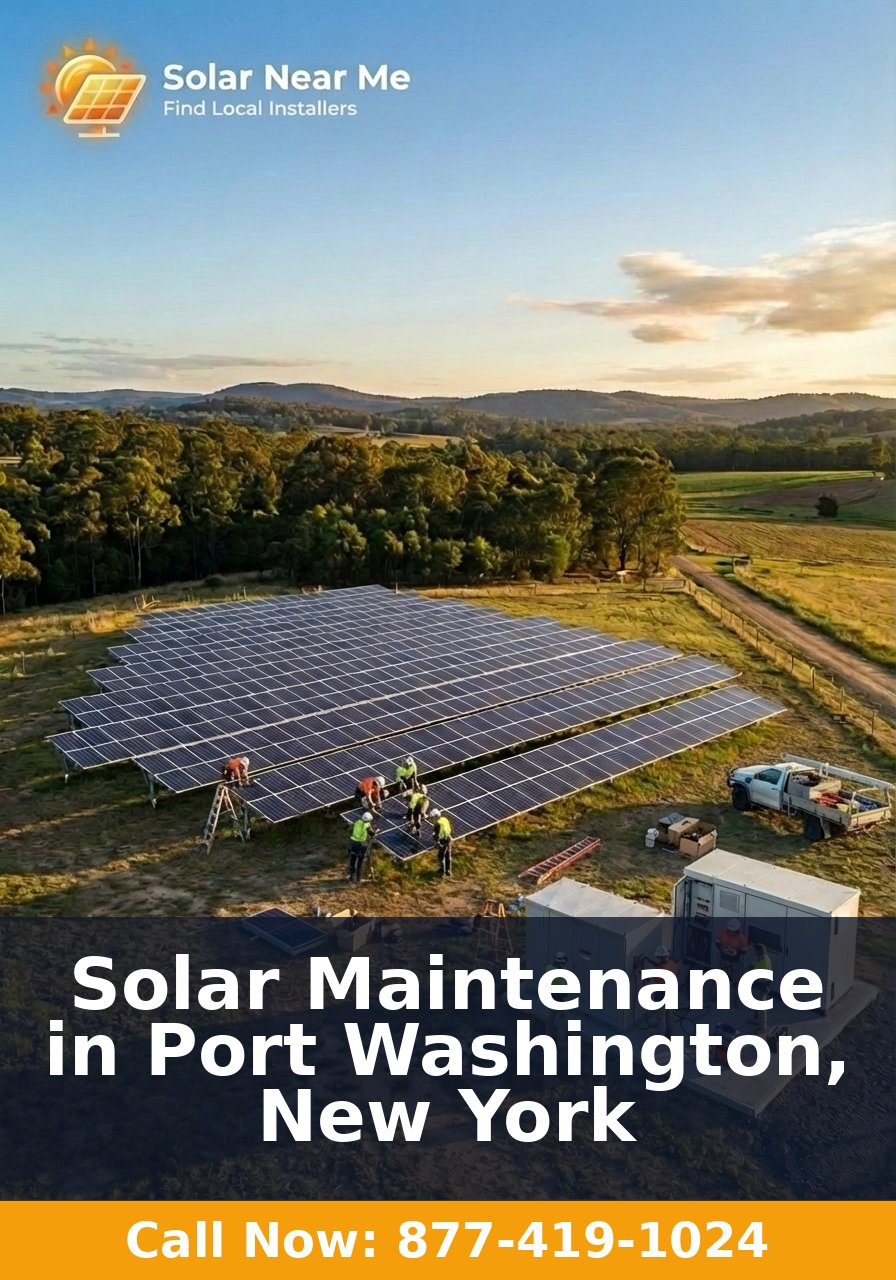 Solar Maintenance in Port Washington, New York