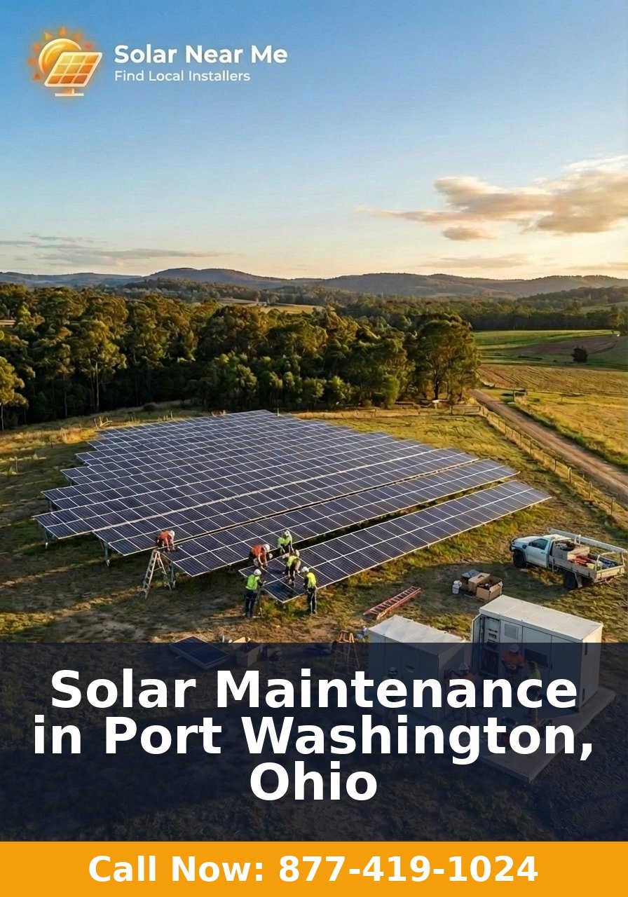 Solar Maintenance in Port Washington, Ohio