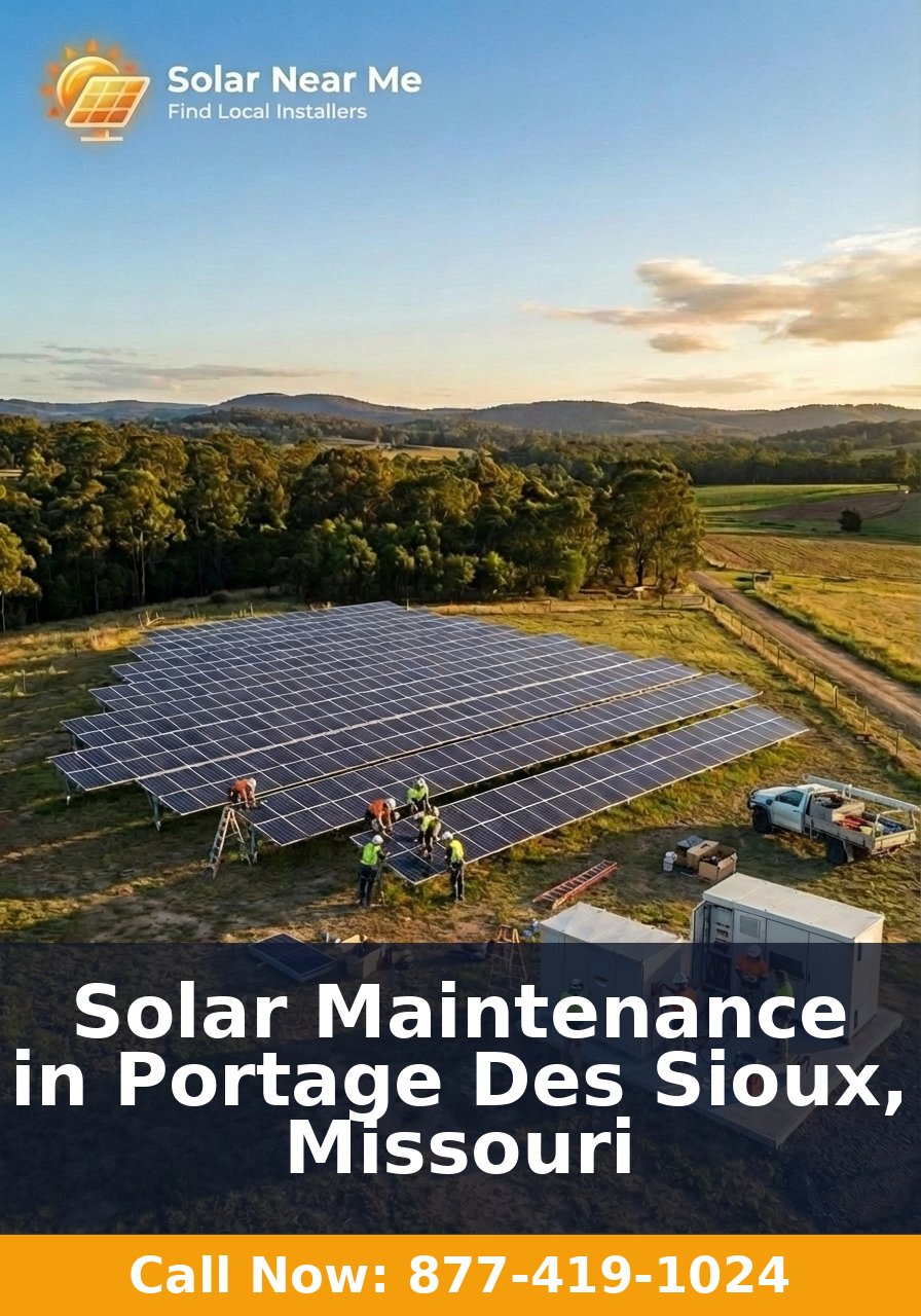 Solar Maintenance in Portage Des Sioux, Missouri