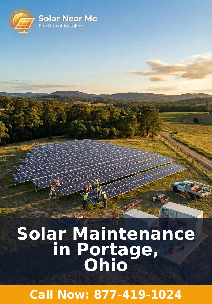 Solar Maintenance in Portage, Ohio