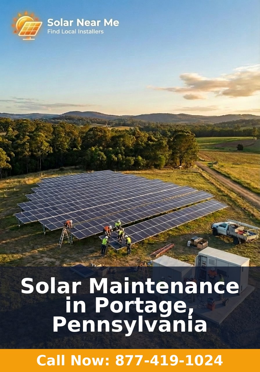 Solar Maintenance in Portage, Pennsylvania