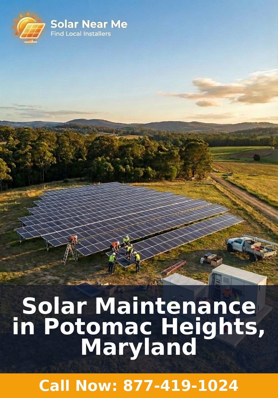 Solar Maintenance in Potomac Heights, Maryland