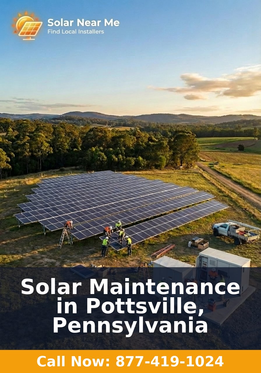 Solar Maintenance in Pottsville, Pennsylvania