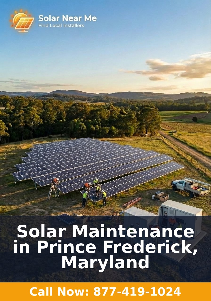 Solar Maintenance in Prince Frederick, Maryland