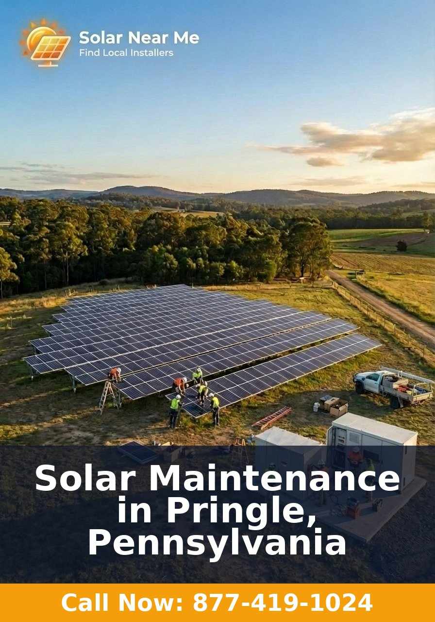 Solar Maintenance in Pringle, Pennsylvania